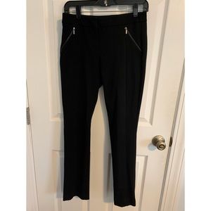 New York & Co black straight-leg dress pants